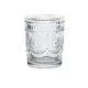 Ly Thấp Thủy Tinh Deli Baroque 300ml Viền Vàng