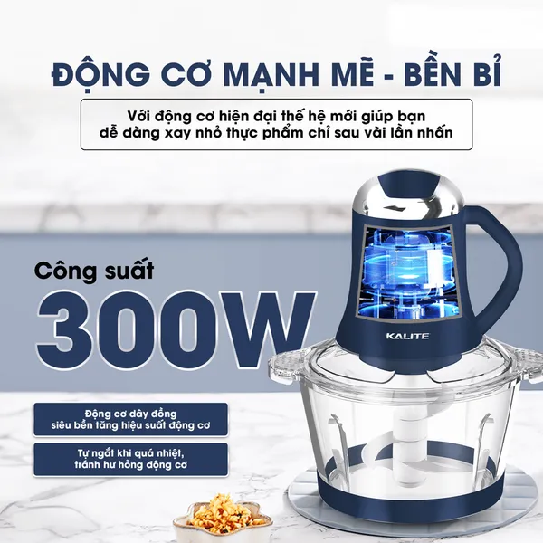 Máy Xay Thịt Kalite KM355 2 Lít