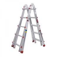Thang Nhôm Gấp Và Rút Đa Năng 4 Đoạn Fujihome ML45