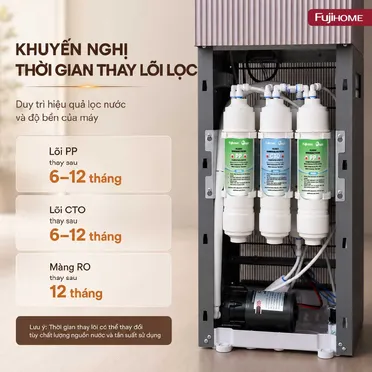 Máy Lọc Nước Có Chức Năng Làm Nóng Lạnh Fujihome WP2109C 6