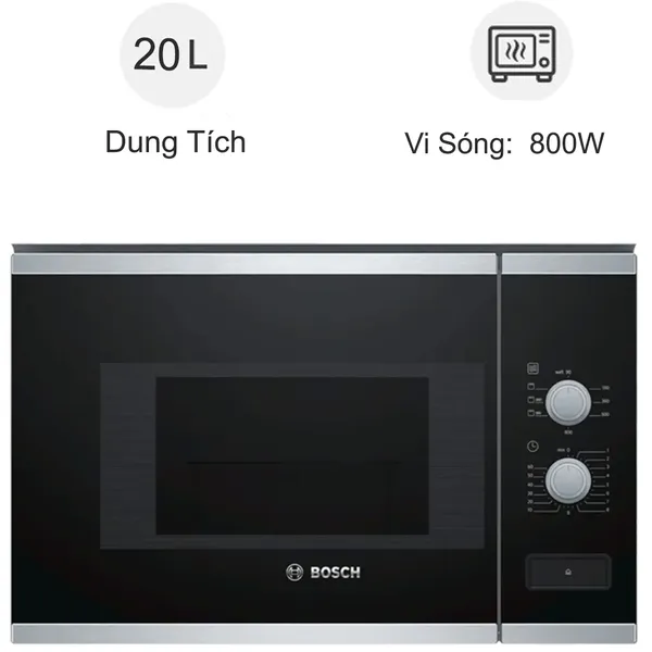 Lò Vi Sóng Âm Tủ Bosch BEL520MS0K