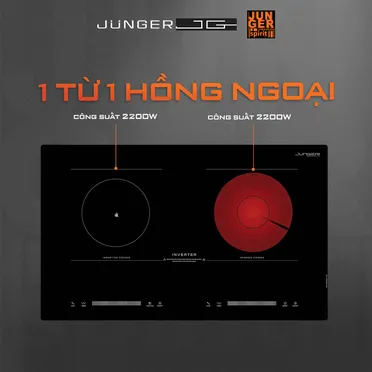 Bếp Điện Từ - Hồng Ngoại JUNGER MTD-71 4400W - Thái Lan 6