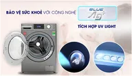 C&ocirc;ng nghệ Blue Ag+ diệt khuẩn 99,99% bằng nước lạnh, giữ cho quần &aacute;o bền m&agrave;u như mới