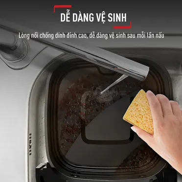 Nồi Chiên Không Dầu Tefal Mega EY855D68 7.5 Lít 6