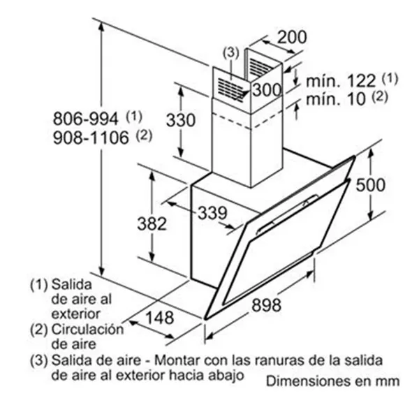Máy Hút Mùi Bosch DWK97JM60