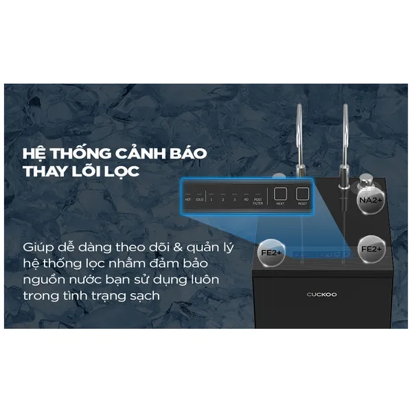 Máy Lọc Nước Nóng Lạnh Cuckoo 12 Lõi RO CP-BRPV1201S/BKCRVNCV