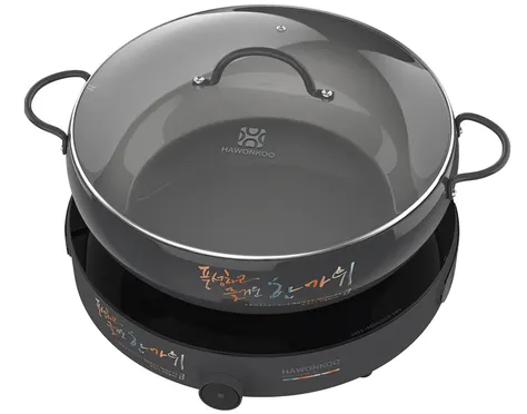 Bếp Điện Từ Đơn Hawonkoo CEH-101-I-GR (Tặng Kèm Nồi) 10