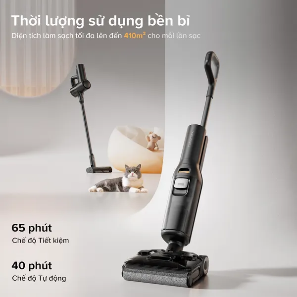 Máy Hút Bụi Lau Nhà Cầm Tay Roborock F25 ACE Combo