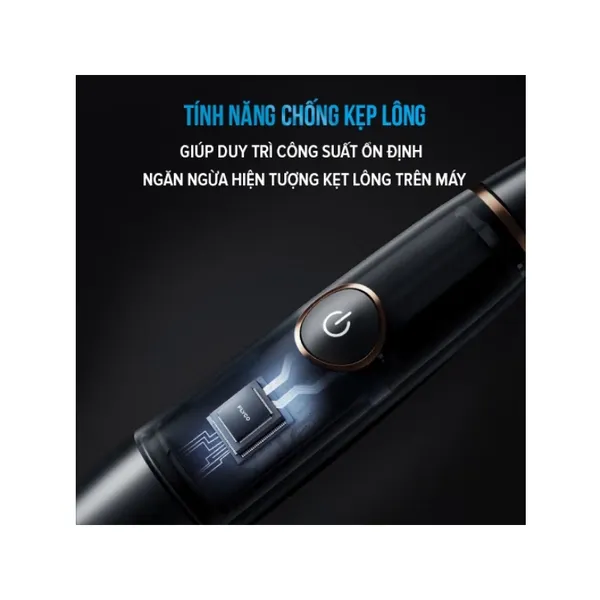 Máy Tỉa Lông Mũi Flyco FS5600 Màu Đen