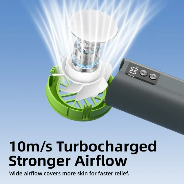 Quạt Cầm Tay Có Sò Lạnh GOOJODOQ GFS006 4.5W (STORM GREY)