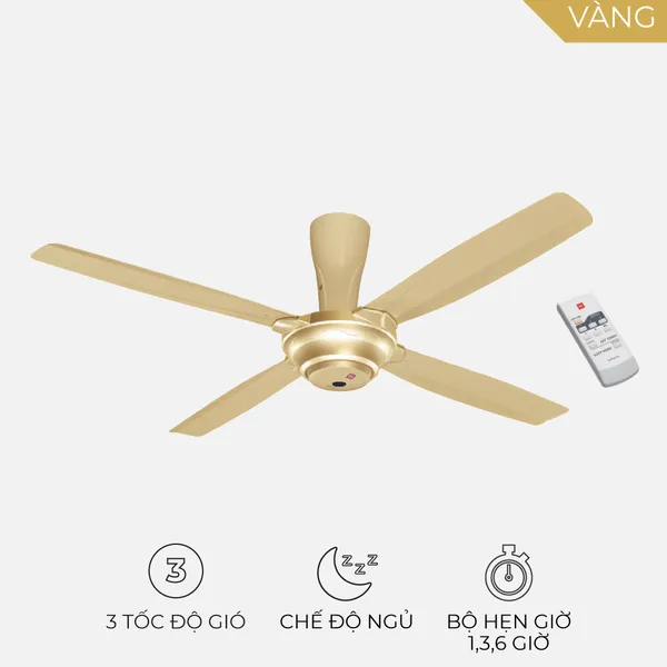 Quạt Trần KDK M56PR(GD)