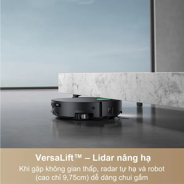 Robot Hút Bụi Lau Nhà Dreame Aqua 10 Pro Track - Đen