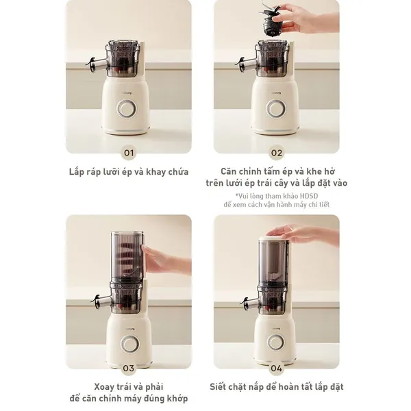 Máy Ép Chậm Joyoung JSJ-550 800ml