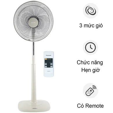 Quạt Đứng Panasonic F409K - Trắng Ngà