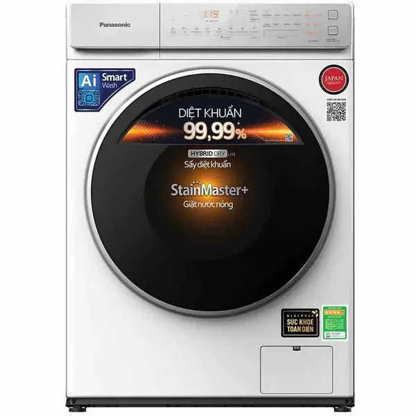 Máy Giặt Sấy Panasonic Inverter 9.5/2 Kg NA-V95FC1WVT