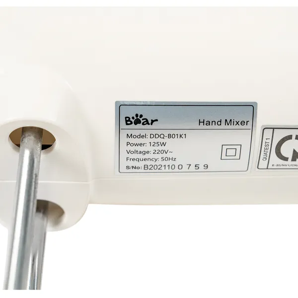 Máy Trộn Thực Phẩm Cầm Tay Bear DDQ-B01K1 - Hàng Quốc Tế - Bản Tiếng Anh