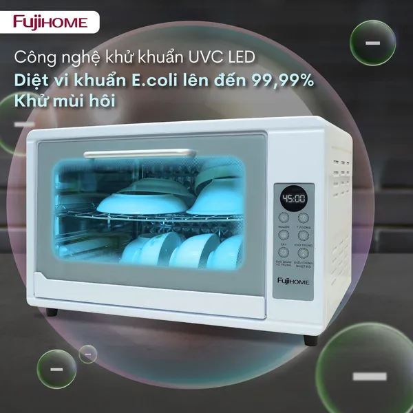 Tủ Sấy Tiệt Trùng Đa Năng Fujihome DD48