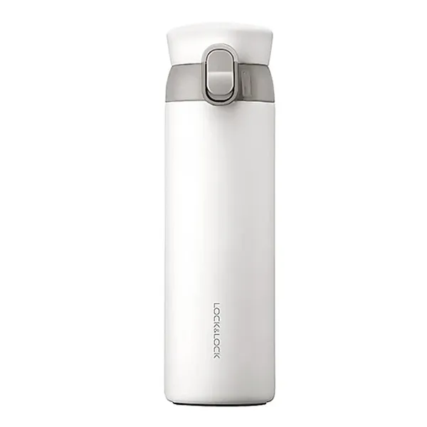 Bình Giữ Nhiệt Lock&Lock Wannabe One Touch 450ml LHC3240WHT Màu Trắng