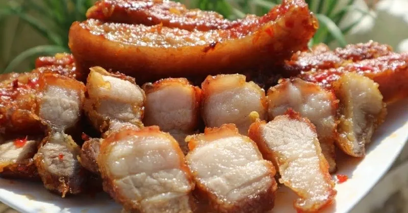 3 Cách làm heo quay bằng nồi chiên không dầu cực thơm ngon
