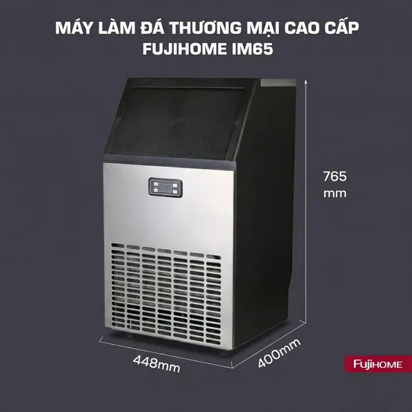 Máy Làm Đá Fujihome IM65
