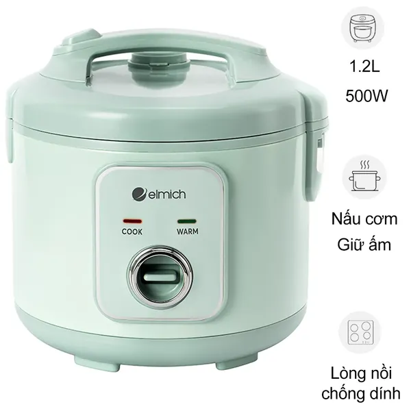 Nồi Cơm Điện Elmich RCE9257 1.2 Lít