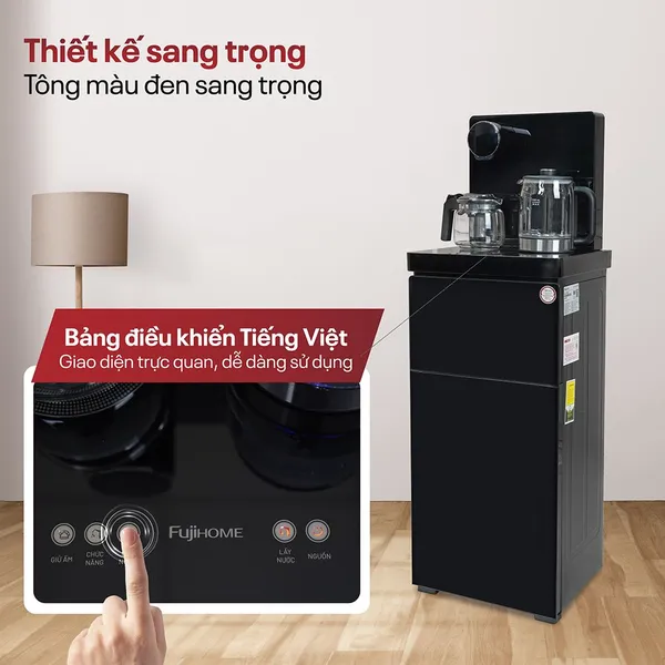 Cây Nước Nóng Lạnh Kết Hợp Bàn Trà Fujihome TBA2