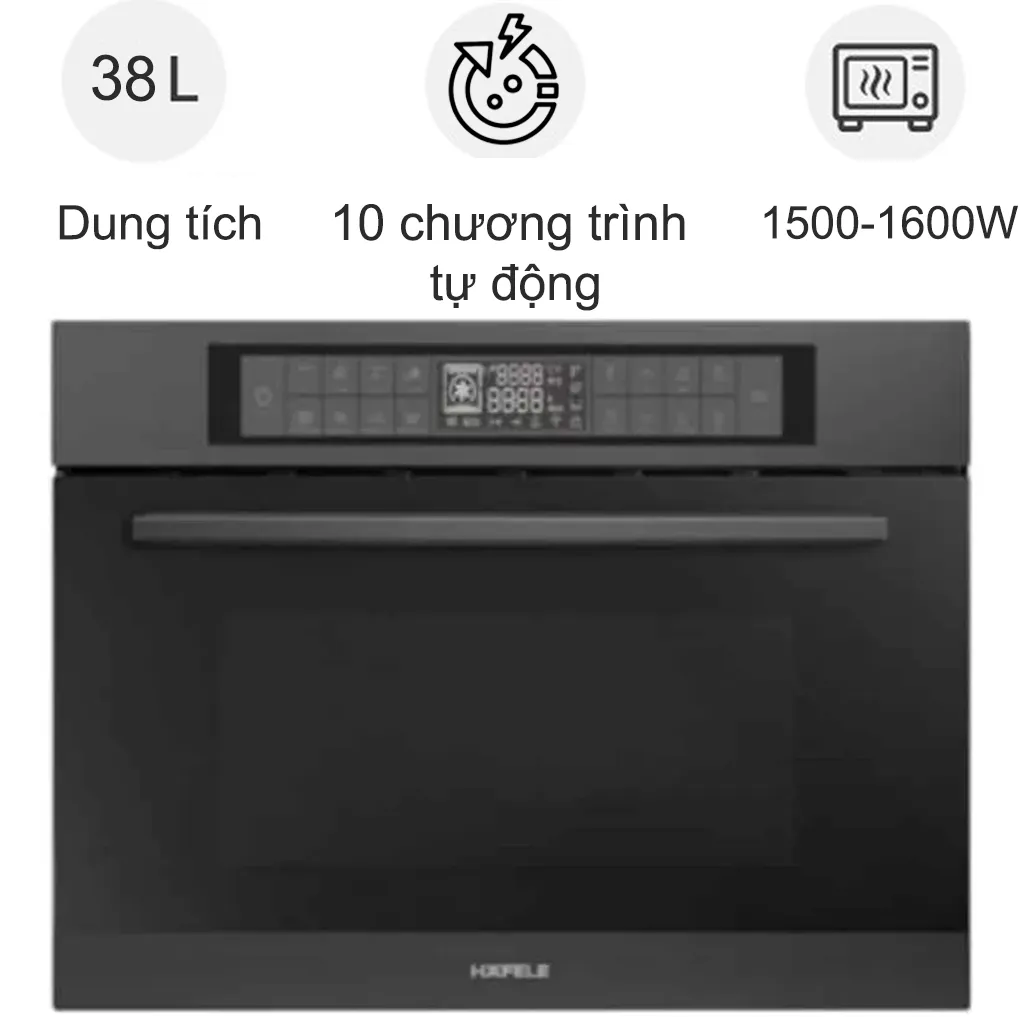 L&ograve; Vi S&oacute;ng Kết Hợp Nướng HC-MWO381B 495.10.044 38 L&iacute;t