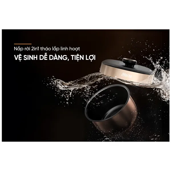Nồi Áp Suất Điện Tử Đa Năng 6 Lít Sunhouse Mama SHD1670