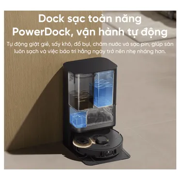 Robot Hút Bụi Lau Nhà Dreame L50s Pro Ultra Màu Đen 18