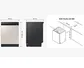 Máy Rửa Chén Bespoke Samsung DW60CB750FAPSV - Xuất Xứ Thái Lan