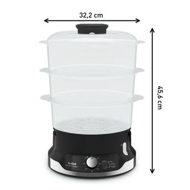 Nồi Hấp Thực Phẩm Tefal UltraCompact VC204810 9 Lít 1