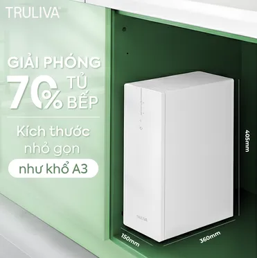 Máy Lọc Nước Âm Tủ Truliva UR3626 3