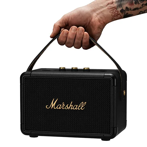 Loa Bluetooth Marshall KILBURN+M335:M370 II Black&Brass
