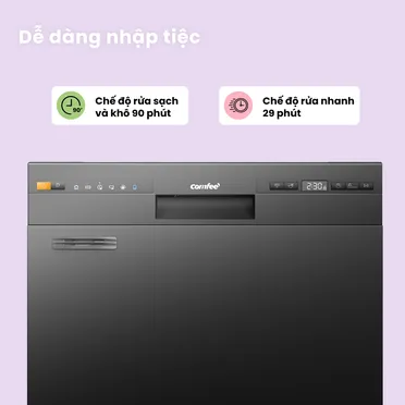 Máy Rửa Chén Comfee CDW-10F60TB 10