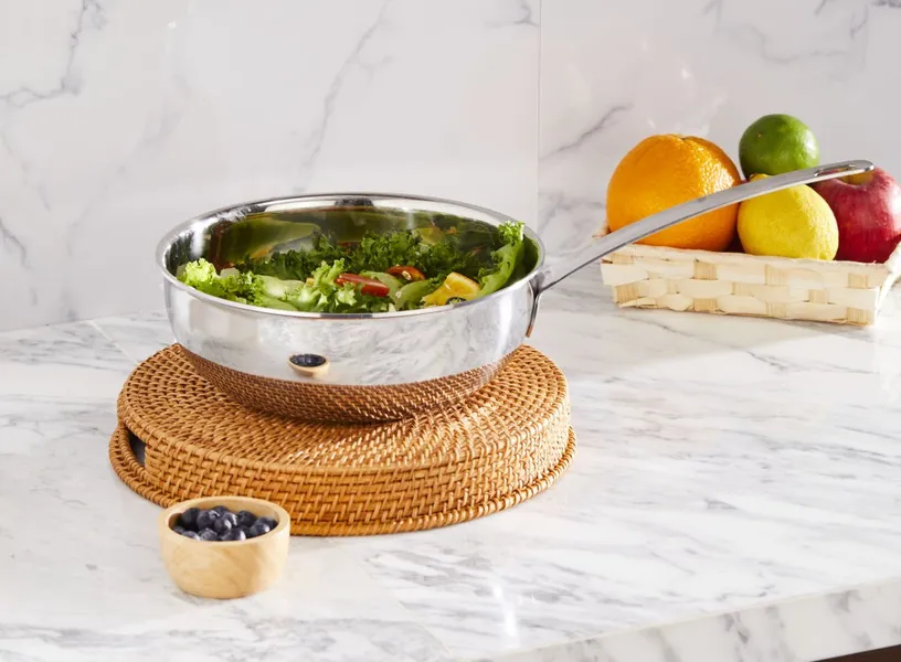 Chảo Sâu Lòng 3 Lớp 22cm Edelkochen ED-22-3L
