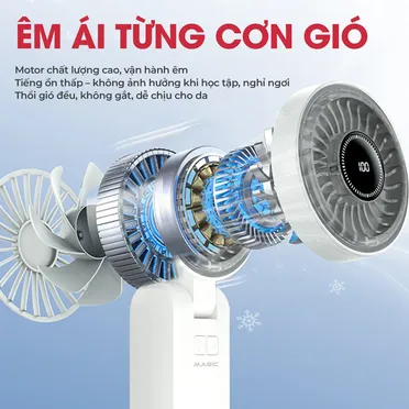 Quạt Cầm Tay Mini Magic A-013 5