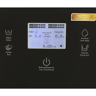 Máy Lọc Nước Điện Giải Thông Minh Robot IonPrince 95C 3