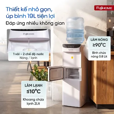 Máy Nóng Lạnh Tích Hợp Làm Đá Fujihome WD593C-IM 2