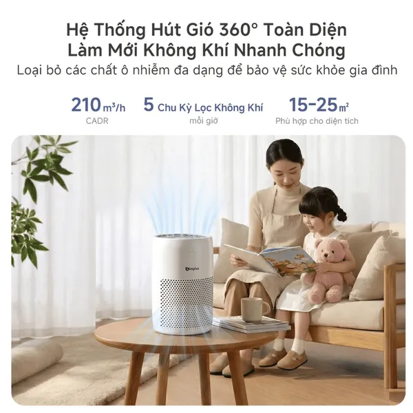 Máy Lọc Không Khí Simplus KQJH011WH00