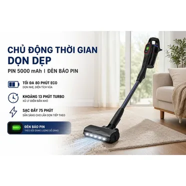 Máy Hút Bụi Không Dây Bosch BCS1051POW 5