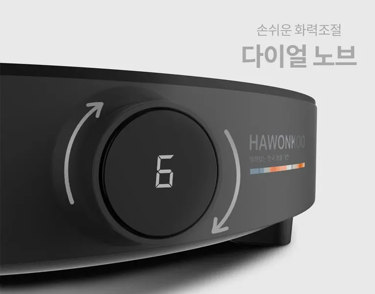 Bếp Điện Từ Đơn Hawonkoo CEH-101-I-GR (Tặng Kèm Nồi)