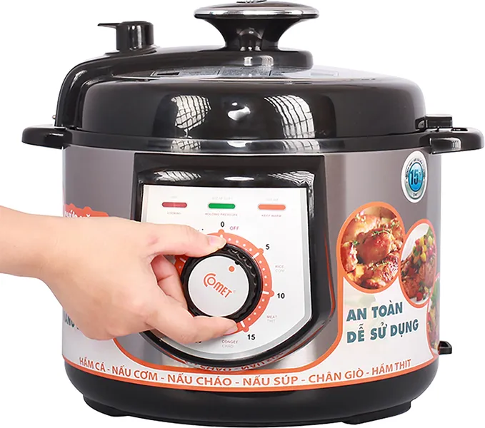 Nồi áp suất điện Comet CM6150 5 lít
