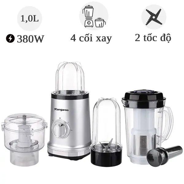 Máy xay đa năng Kangaroo KG4B2 380W