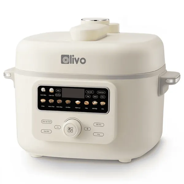 Nồi Áp Suất Điện Đa Năng Olivo PC40 4 Lít