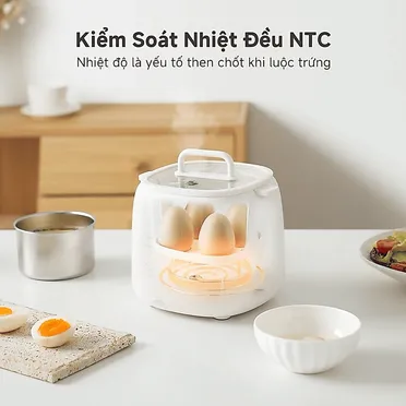 Máy Hấp Luộc Trứng Simplus DZEG006WH01 6