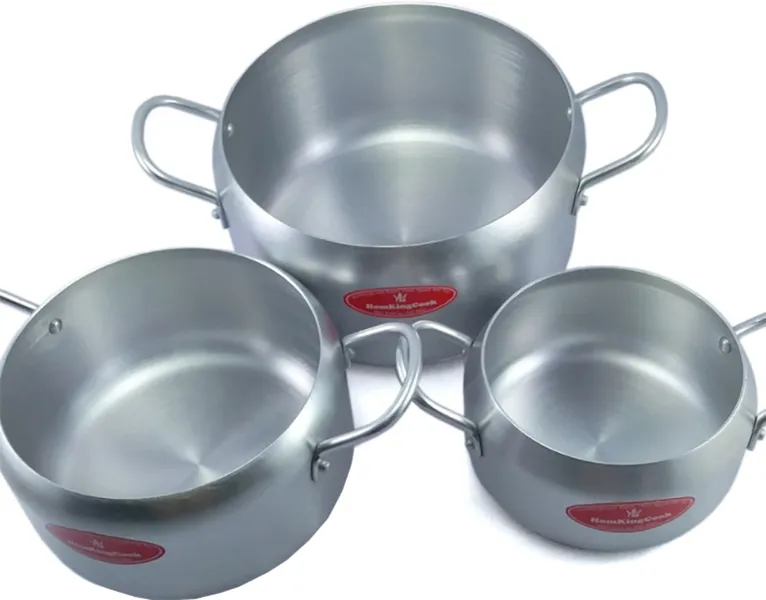 Bộ nồi 3 món King Cook HT06KC 16-20-24 cm