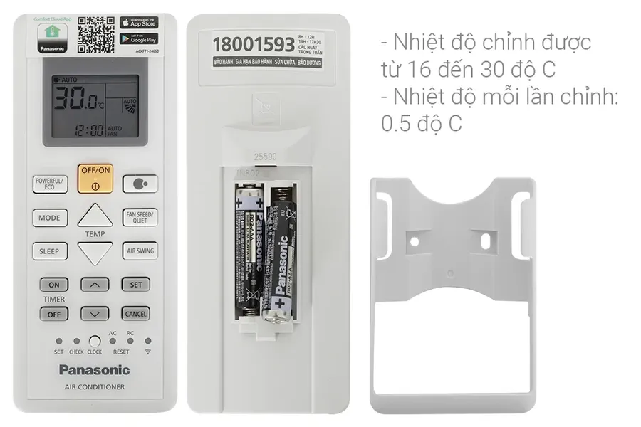 Máy Lạnh Panasonic Inverter 1.5 Hp CU/CS-PU12AKH-8