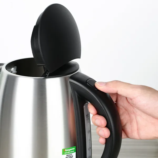 Bình Đun Siêu Tốc Inox Kangaroo KG642 1.7 Lít