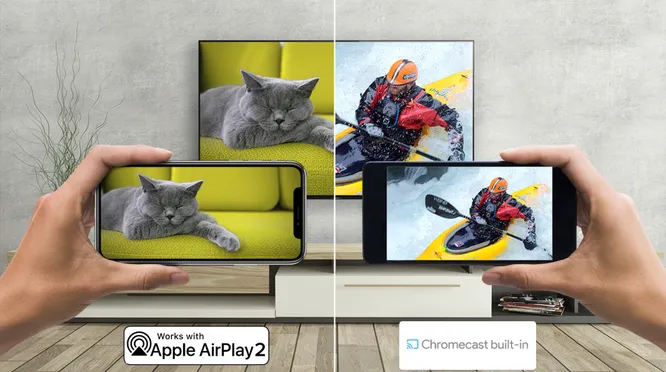 Google Tivi Sony 4K 55 Inch KD-55X80L 13