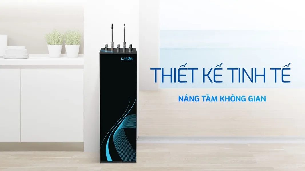 Máy Lọc Nước Nóng Nguội Lạnh Karofi KAD-M29 Màng RO Mỹ 100 GPD - 11 Lõi